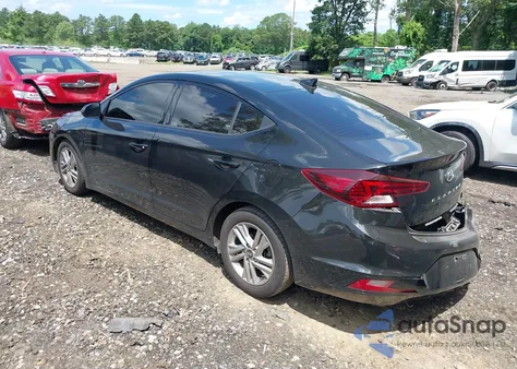2019 Hyundai Elantra Value Edition из США, поврежденный, VIN 5NPD84LF3KH456131
